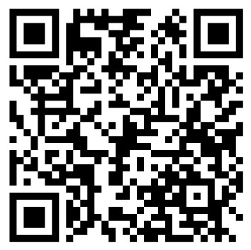 Black and white QR code on a white background.