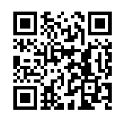 A black and white QR code displayed on a white background.