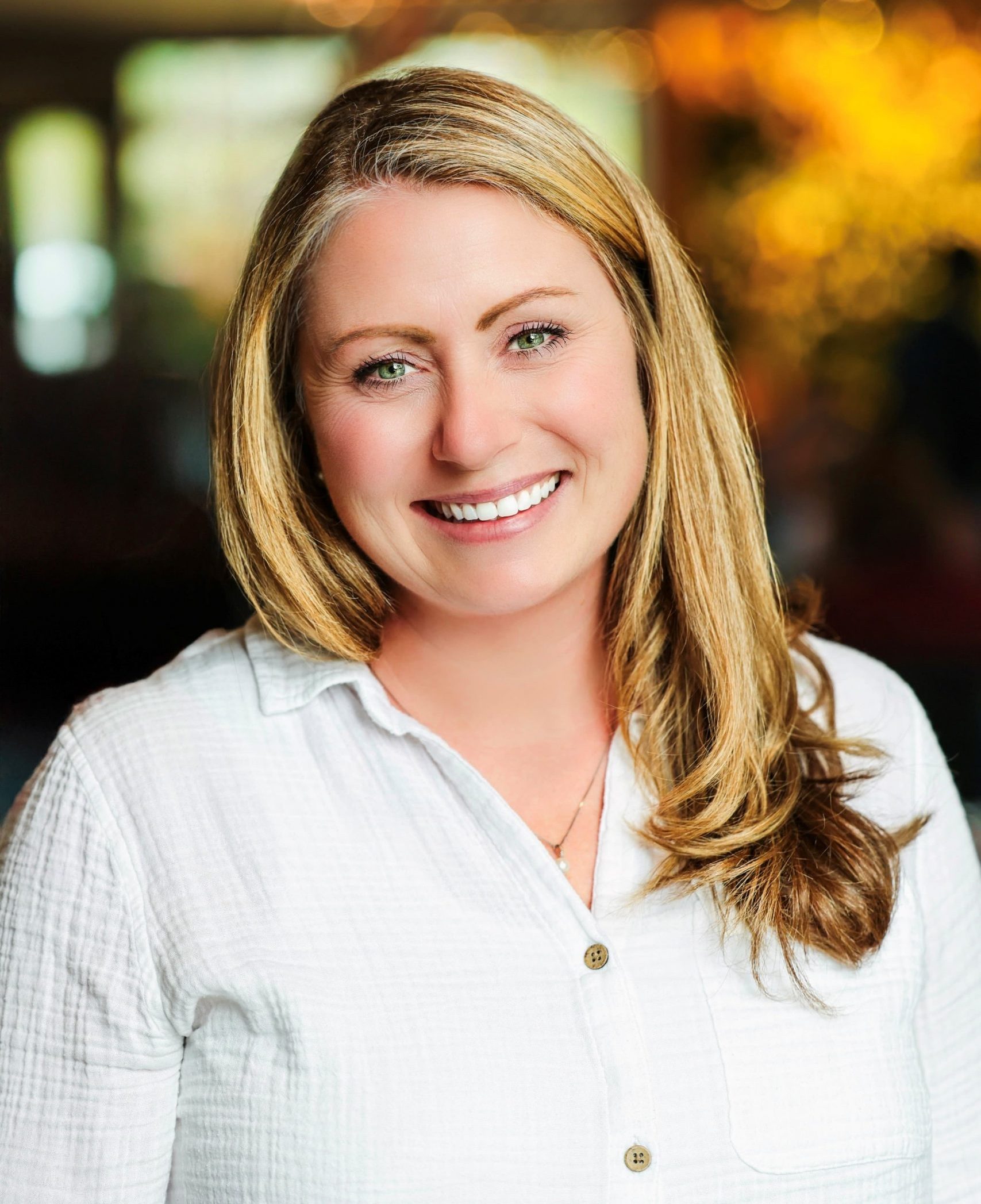 Headshot of Sarah Farwell, Vice President, Strategy, Communications, and Public Affairs