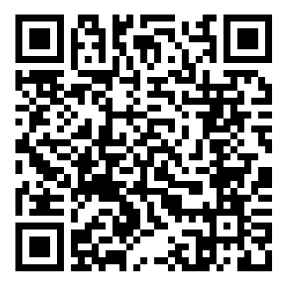 黑白二维码显示在白色背景上。