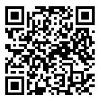 یک کد QR سیاه و سفید با پس‌زمینه سفید.
