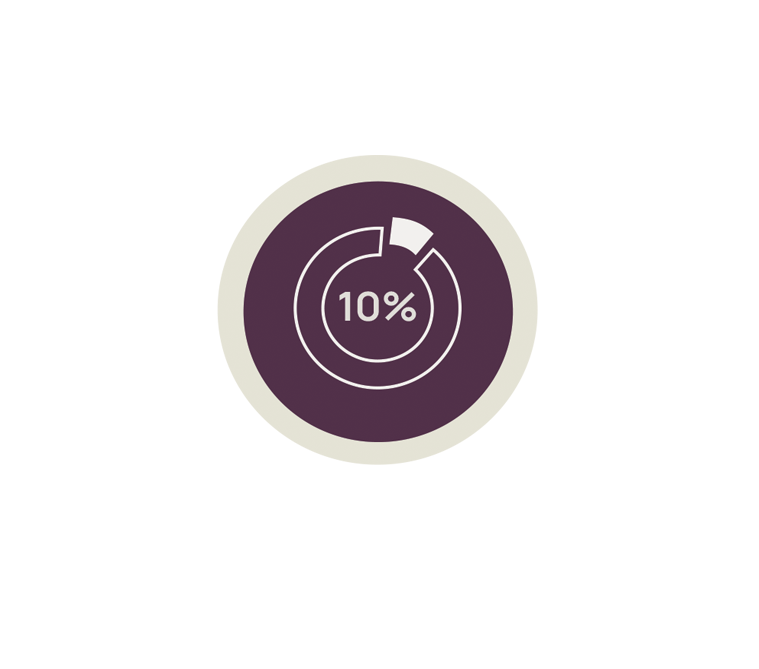 Icon of a piechart